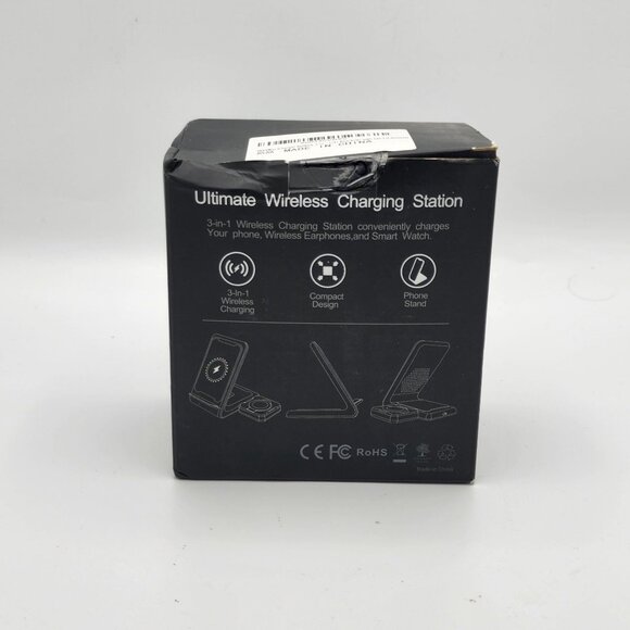 Hongkoo Wireless Charger, 3 in 1 Charging Station Dock for Airpods Pro,AppIe Wat - Picture 3 of 3